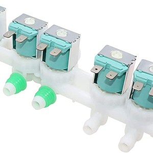 Válvula de entrada para lavadora Dc97 15459g, válvula eléctrica de plástico de 5 vías para piezas de electrodomésticos de lavandería - Product Image 1
