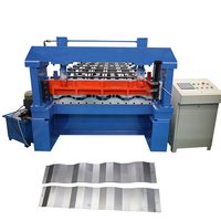 Machine de formage à rouleaux pour panneaux de conteneurs en acier ondulé de haute qualité