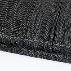 Chất lượng cao gấp Fly accordion màn hình lưới Pet xếp li côn trùng cửa sổ màn hình Cửa phong cách hiện đại màu xám plisse muỗi Net - Product Image 3