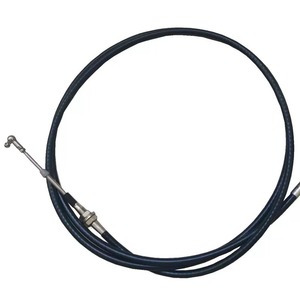 Push Pull Throttle Cable Assembly Pvc Jacket 100000 Flex Life For Buses Trucks <b>Coaches</b> - Product Image 3