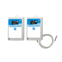 Enregistreur de température 4G en temps réel pour produits laitiers et chaîne du froid -30°C, détection d'ouverture de porte, rapport PDF CSV, usage unique M380L2