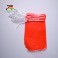 Sacs d'emballage en plastique réutilisables, sac en maille mono HDPE avec logo personnalisé pour fruits et dattes