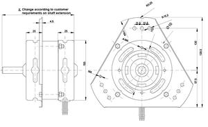 Usine produit des moteurs à courant alternatif personnalisés à haute efficacité, stables et étanches <span class=keywords><strong>pour</strong></span> les machines à <span class=keywords><strong>laver</strong></span> - Product Image 4