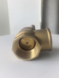 วาล์วกันกลับทางเดียวทำจากทองเหลืองขนาด 1.5 นิ้ว สำหรับรถบรรทุกน้ำมันเจียเซิง - Product Image 3