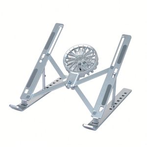 Soportes de Refrigeración para Portátiles, Soporte Ajustable de 7 Niveles con Ventilador para Portátiles, Soporte Elevador de Aluminio para Escritorio, Compatible con Portátiles de 9 a 17.3 Pulgadas - Product Image 2