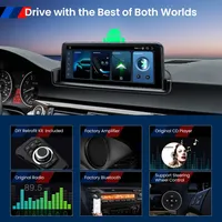 Lecteur multimédia automobile Android pour BMW Série 3 E90/E91/E92/E93 LHD CarPlay Android Auto Lecteur CD pour montage sur tableau de bord 5.1