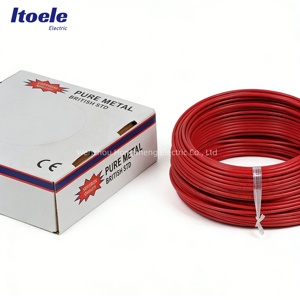中国メーカー製 ソリッド1.5mm 2.5mm 4mm 6mm 単芯丸型BV電線 CU/CCC/CCA 450/750V PVC - Product Image 5