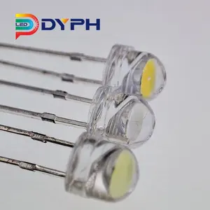 DyPh LED דרך חור מח"ש led 4.8mm 5mm 8mm 0.06W 0.25W 0.5W 0.75W אדום כחול כחול לבן כובע קש led דיודה