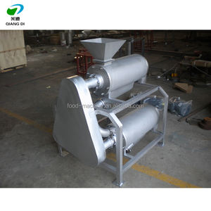 Machine industrielle d'extraction de purée de pulpe de tomate <span class=keywords><strong>kiwi</strong></span> mangue baies à deux canaux d'une capacité de 500kg - Product Image 2