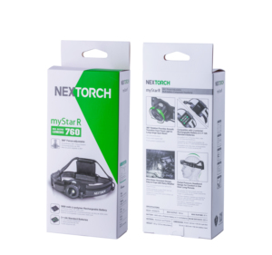ไฟฉายคาดศีรษะแบบชาร์จได้ Nextorch <span class=keywords><strong>MyStar</strong></span> R Focus Function 760 ลูเมน ใช้แบตเตอรี่คู่ เหมาะสำหรับการล่าสัตว์ การทำเหมือง การรักษาความปลอดภัย และการตั้งแคมป์ - Product Image 6