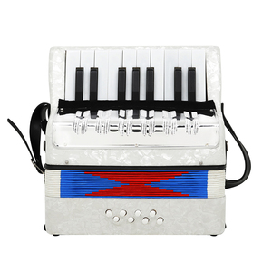 Jouets de clavier bon marché, 17 touches, 8 basses, enfants, étudiants, pratiquer la cellulose en bois massif blanc pour <span class=keywords><strong>jouer</strong></span> de l'<span class=keywords><strong>accordéon</strong></span> - Product Image 2