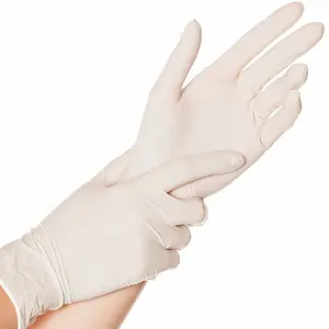 Wholesale Power Free Medic Steril Guant Latex Rubber Gloves Large