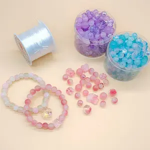 2022 Hot Sale 150pcs/bag Mixed Shapes Glass Loose Beads For DIY Bracelet Necklace Earring Accessories