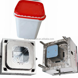 OEM 19 Litros 16L 10L <span class=keywords><strong>8L</strong></span> 7L 3 galões Tinta Plástica Balde e Tampa De Embalagem De Óleo Balde Moldes Com IML e Filmes De Transferência A Quente - Product Image 3