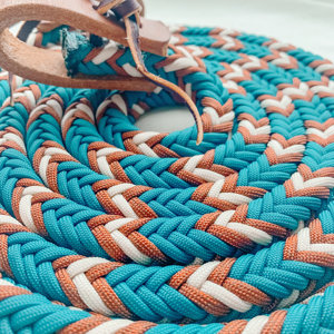 Новинка 2026: Конная упряжь (поводья и недоуздки) для лошадей, 5 цветов, с возможностью нанесения логотипа, в западном и римском стиле - Product Image 3