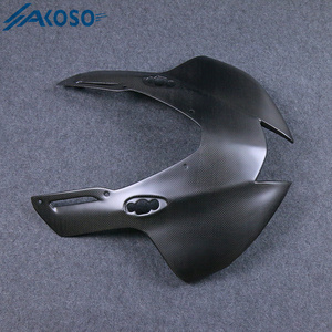 AKOSO Carénage de capot de phare supérieur en fibre de carbone pour Honda CBR1000RR-R <span class=keywords><strong>2021</strong></span> 2022 2023 2024 - Product Image 5