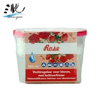 Mini déshumidificateur domestique avec purification de l'air, boîte de poudre déshydratante de 500 ml