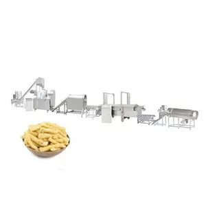 Gebratene Mais locken Masa Maquina Extrusora Reis Snack Cracker Making Machine