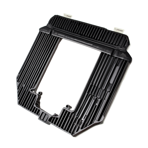 แผ่นปิดกระจังหน้าหม้อน้ำ สำหรับ Toyota Hilux KUN16 ปี 1989-2004 อะไหล่แท้หมายเลข 53121-0K010 531210K010 - Product Image 2