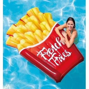 Intex 58775 — chaise de pont gonflable de conception originale, avec rangée flottante de <span class=keywords><strong>frites</strong></span> française - Product Image 1