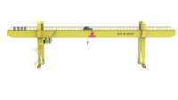 CE ISO Cabine de contrôle lourd devoir de levage MG 50t Double poutre portique grue avec treuil électrique monte-charge grue sur rail