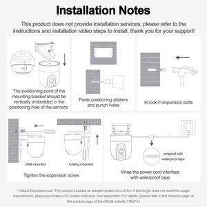 Cho ngoài trời Wifi PTZ máy ảnh cw400 với hai chiều âm thanh tầm nhìn ban đêm 2.5K HD cho nhà bên ngoài an ninh - Product Image 5