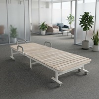 Lit pliant portable pour la sieste au bureau, avec dossier inclinable réglable et matelas confortable pour adultes, idéal pour le travail, le repos et l'usage quotidien