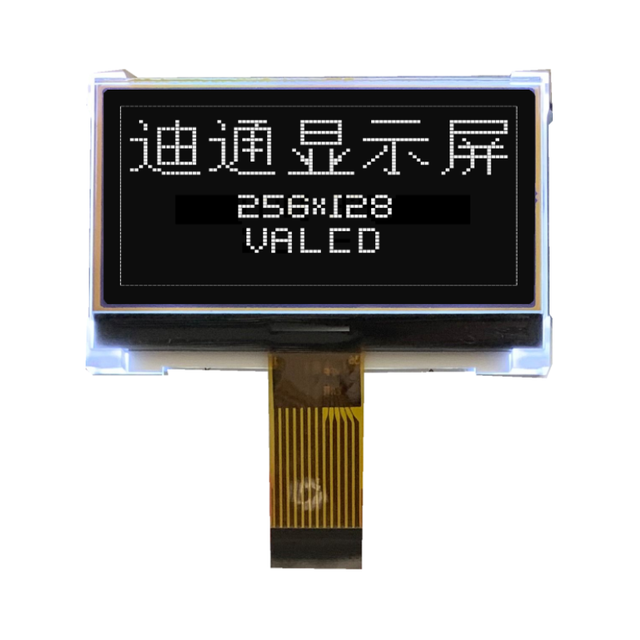 Factory Price OEM Small Size Graphics LCD Module Spi Interface 2 Inch 256x128 BSTN VA Lcd Display Module