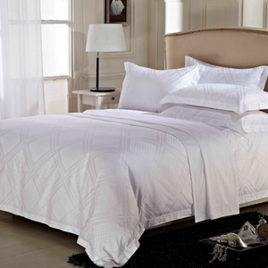 Sang trọng bán buôn 100% cotton 4 cái bedsheets Wedding giường Sheets Set với Quilt Cover - Product Image 3