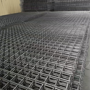 Factory 2x2 Cattle Galvanised 8mm Mild Rebar <strong>Mesh</strong> 4-40 Composite 5-12mm Welding Net Black Wire <strong>Mesh</strong> Custom Cutting Services - Product Image 2