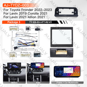 Kit de montage d'écran de navigation 12,3 pouces, remplacement OEM pour <span class=keywords><strong>Toyota</strong></span> Frontlander 2022-2023 Levin <span class=keywords><strong>GT</strong></span> 2019, pièces de modification intérieure de voiture - Product Image 3