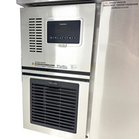 Réfrigérateur de comptoir commercial à porte simple Belnor, refroidisseur d'air, cuisine de restaurant, acier inoxydable, 160L, dégivrage automatique numérique