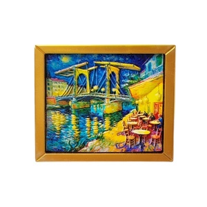 Aimants <span class=keywords><strong>de</strong></span> réfrigérateur <span class=keywords><strong>de</strong></span> style européen, chef-d'œuvre mondial <span class=keywords><strong>de</strong></span> <span class=keywords><strong>Van</strong></span> <span class=keywords><strong>Gogh</strong></span>, décoration créative pour la maison, souvenirs <span class=keywords><strong>de</strong></span> voyage magnétiques - Product Image 5