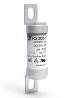 Série RS308-HB, fusible à haute vitesse AR, fusible de protection semi-conducteur à visser, AC690V DC750V, fusible à action rapide pour stockage d'énergie des véhicules électriques