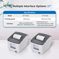 Impresora térmica de recibos Xprinter de 80mm, compatible con Android, con impresora térmica USB, fábrica de 1/2/2/2/1/2/1/2