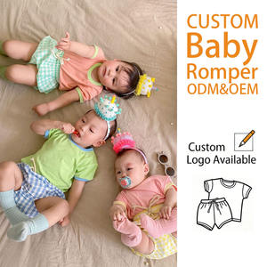 Conjuntos <span class=keywords><strong>de</strong></span> Ropa Casual <span class=keywords><strong>de</strong></span> Verano para Bebés, Estilo Delgado <span class=keywords><strong>de</strong></span> Algodón, Diseño a Cuadros con Contraste <span class=keywords><strong>de</strong></span> Color, 2 Piezas <span class=keywords><strong>de</strong></span> Manga Corta para Niños y Niñas - Product Image 1