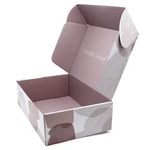热卖快船新款定制设计大标志纸折叠盒包装豪华硬纸板可折叠彩色礼品盒