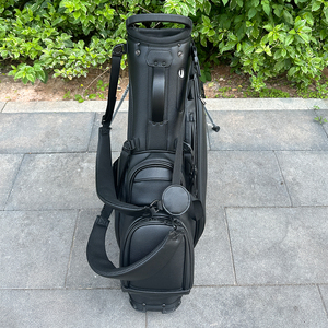 ASL <span class=keywords><strong>GOLF</strong></span> 2025 Nouveau Design Sac de <span class=keywords><strong>Golf</strong></span> Imperméable Personnalisable en Nylon et PU avec Trépied et Diviseurs 5 à 14 Voies - Product Image 3