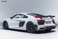 Nouvelles Ailerons de Queue en Fibre de Carbone de Haute Qualité pour Audi R8 TT A4 A6 A7 A8 RS 2017-2024 Grand Spoiler d'Aile Arrière