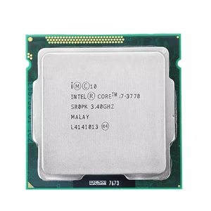 คอร์ I7-3770 3.40GHz SR0PK 8MB โปรเซสเซอร์ซีพียูแบบควอดคอร์ ซ็อกเก็ต LGA1155 รุ่นที่ 3 I7-3770 I7-3770 - Product Image 1