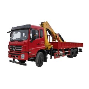 Camión Grúa Dongfeng K5 6x4 de 16 Toneladas con Brazo Plegable, Vehículo de Transporte y Elevación de Carga Pesada para Ingeniería - Product Image 1