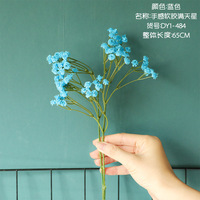 65cm nouveauté plastique Latex Real Touch Babys souffle fleurs artificielles fleurs décoratives pour mariage décoration de la maison