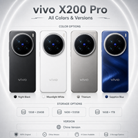 Smartphone vivo X200 Pro original, neuf, processeur octa-core, 5G, double SIM, téléphone de jeu, appareil photo 200MP+50MP+50MP, Android VIVO x200 pro