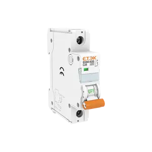 ETEK mini circuit breaker 4.5KA AC type low voltage circuit breaker EKM3-63S 1pole-4pole din rail mcb