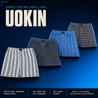Boxer mi-hauteur à carreaux pour homme, tricoté, coupe ample, avec braguette boutonnée, respirant, pour usage décontracté, à la maison, au repos, au sommeil, à la plage et en vacances