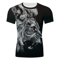 T-shirts à sublimation imprimés sur toute la surface T-shirt respirant de sport en polyester 100% personnalisé