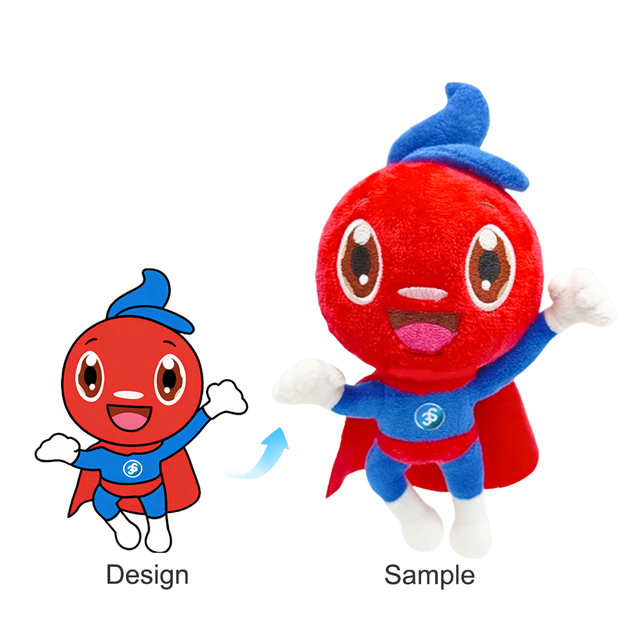 Custom Wholesale Birthday Super Soft Plush Toy with PP Cotton Embroidery Custom Color & Logo Stuffed Wild Animal Designs