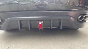 Kit de carrocería de estilo de patrón de fibra de carbono para <span class=keywords><strong>Maserati</strong></span> Granturismo alerón de parachoques con difusor trasero de lámpara - Product Image 4