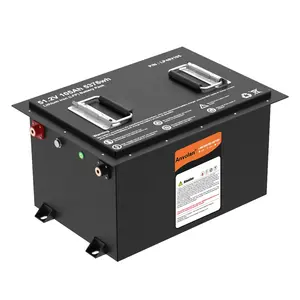 Elektrische Golfkar Batterij 72 Volt Lithium-Ion Batterij Lifepo 4 72 V 50ah 100ah 150ah 200ah Met Slimme Bms Afstandsbediening