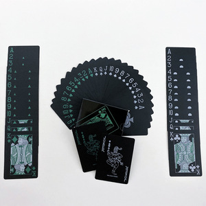 Juego de Cartas de Póker Profesionales con Superficie Impermeable de Material Plástico, Diseño Personalizado con Logotipo, Directo de Fábrica - Product Image 1